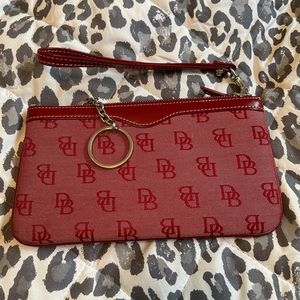 Authentic Dooney & Bourke Red Coin Purse